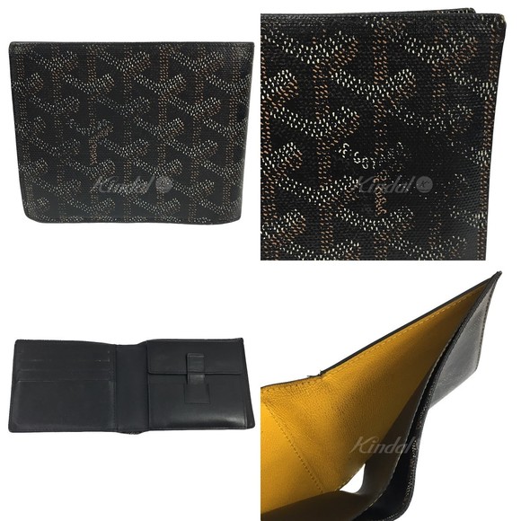 Goyard Bifold Wallet Saint Black FLORENTIN Florentin Black Noir - Picture 1 of 9